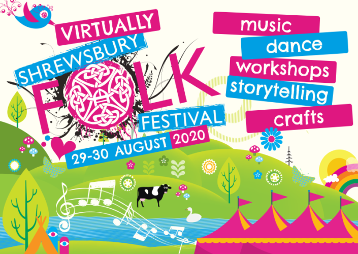 Save the date for Virtually Shrewsbury Folk Festival Shrewsbury Folk