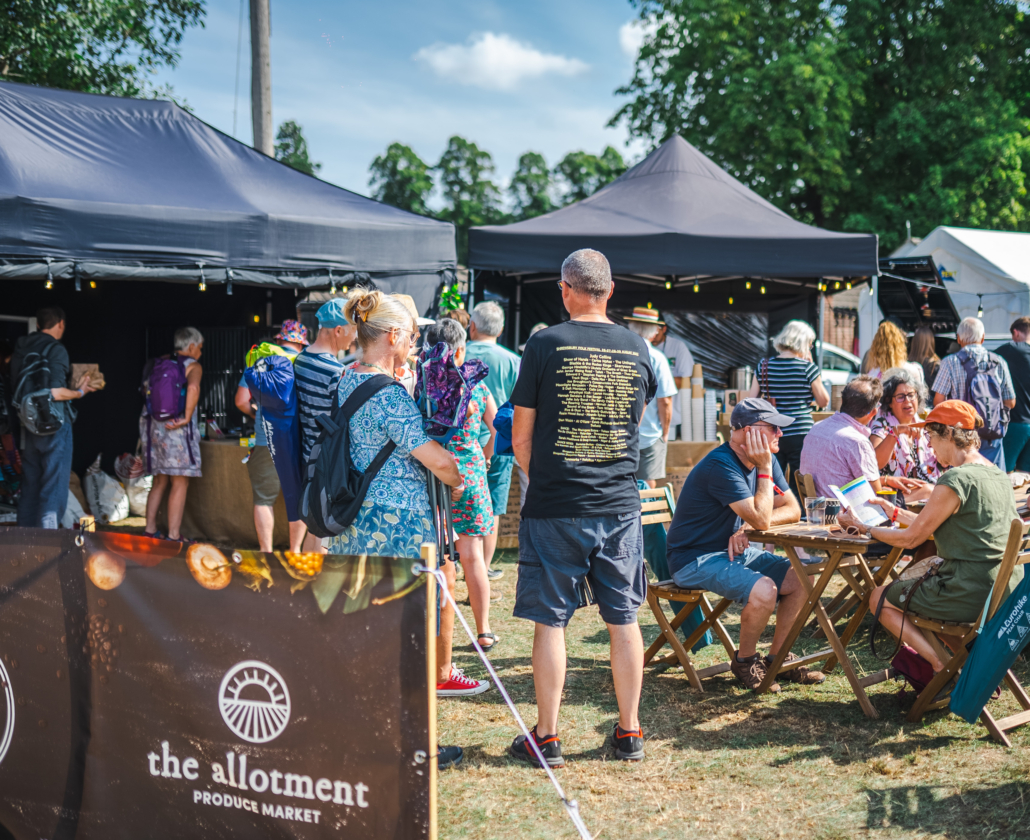 Onsite Shop Shrewsbury Folk Festival